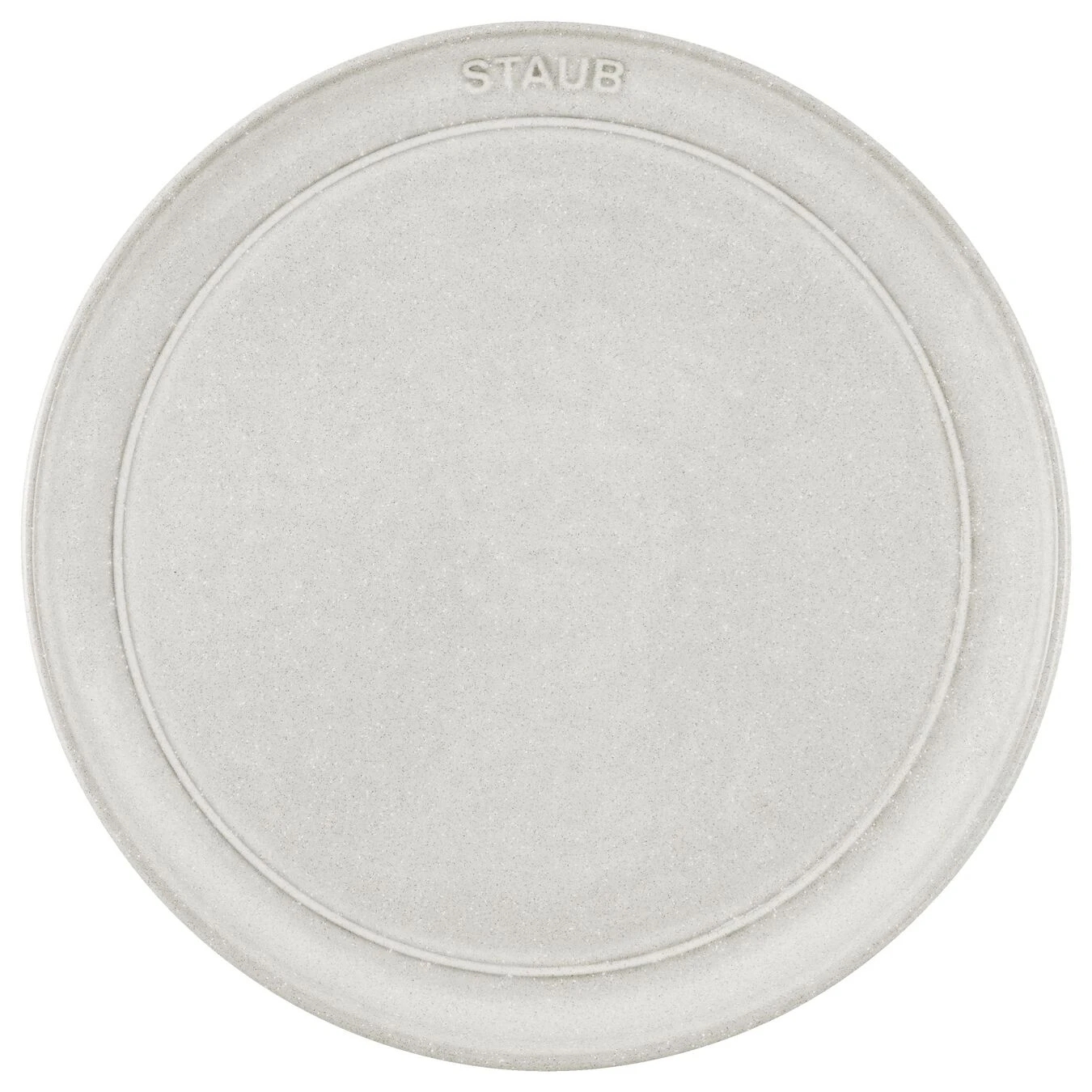Staub Piatto Piano Rotondo - 22 Cm, Tartufo Bianco 2 Staub Piatto Piano Rotondo - 22 Cm, Tartufo Bianco - immagine 2