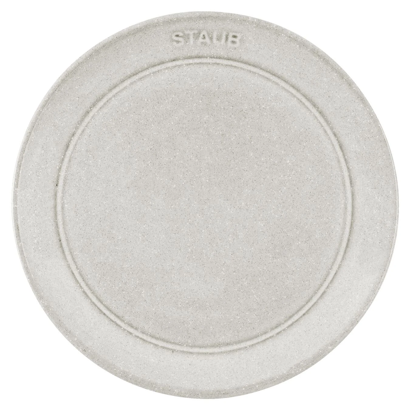 Staub Piatto Piano Rotondo - 15 Cm, Tartufo Bianco 2 Staub Piatto Piano Rotondo - 15 Cm, Tartufo Bianco - immagine 2