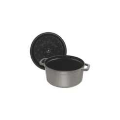 Staub Cocotte Rotonda - 26 Cm, Colore Grigio Grafite 8 Staub Cocotte Rotonda - 26 Cm, Colore Grigio Grafite -Staub Shop 40509 304 0 5 2