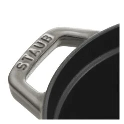 Staub Cocotte Ovale - 29 Cm, Colore Grigio Grafite 6 Staub Cocotte Ovale - 29 Cm, Colore Grigio Grafite -Staub Shop 40509 317 0 3 1