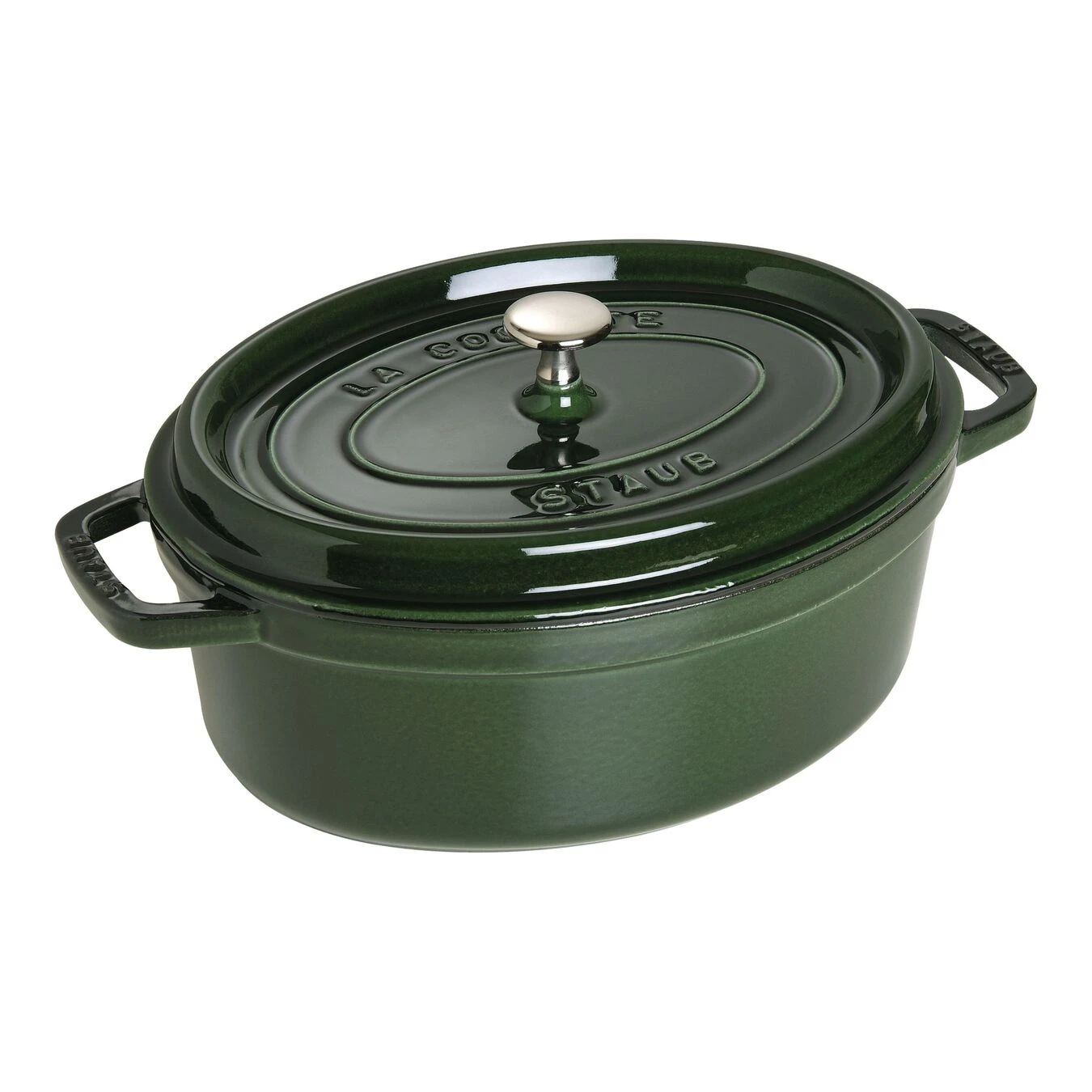 Staub Cocotte Ovale - 29 Cm, Basilico 1 Staub Cocotte Ovale - 29 Cm, Basilico