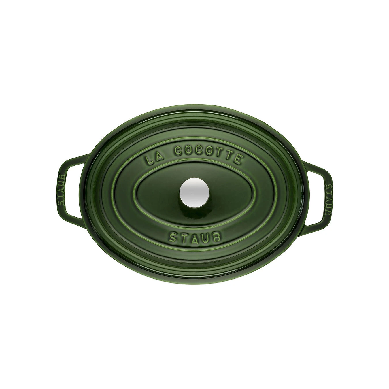 Staub Cocotte Ovale - 31 Cm, Basilico 3 Staub Cocotte Ovale - 31 Cm, Basilico - immagine 3