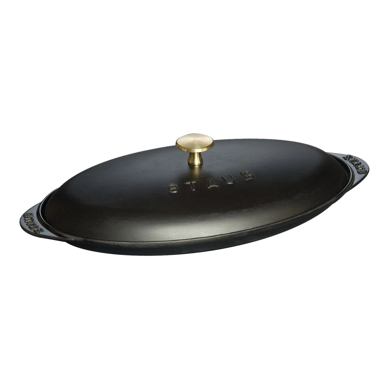 Staub Pirofila Con Coperchio Ovale - 31 Cm, Nero 1 Staub Pirofila Con Coperchio Ovale - 31 Cm, Nero
