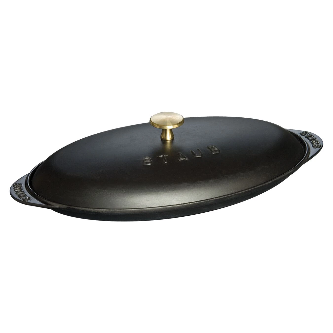 Staub Pirofila Con Coperchio Ovale - 31 Cm, Nero 6 Staub Pirofila Con Coperchio Ovale - 31 Cm, Nero - immagine 6