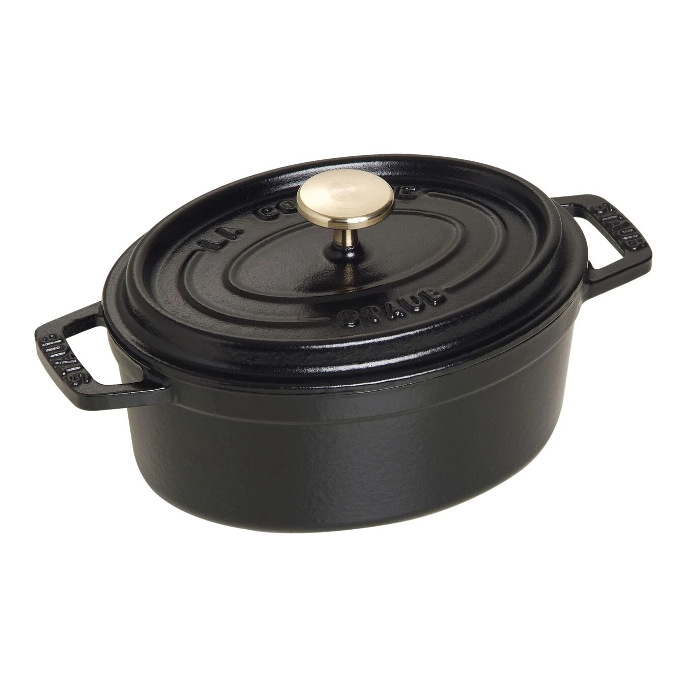 Staub Cocotte Ovale - 15 Cm, Nera 1 Staub Cocotte Ovale - 15 Cm, Nera
