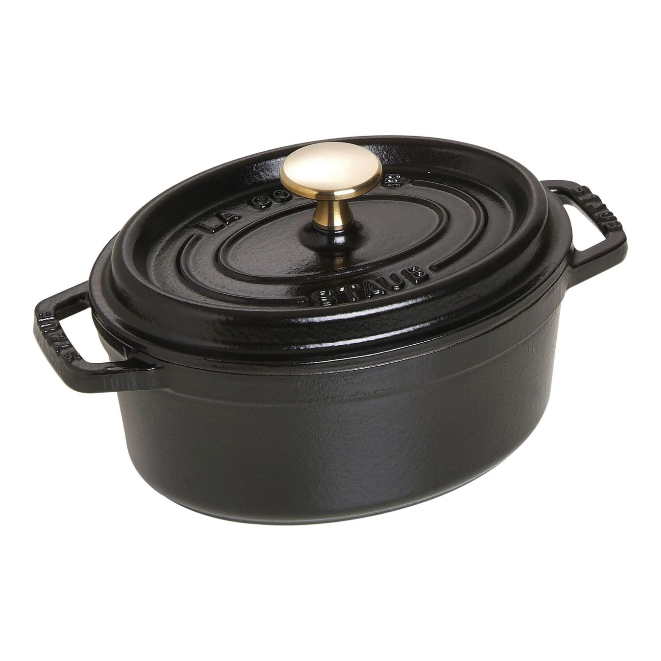 Staub Cocotte Ovale - 17 Cm, Nera 1 Staub Cocotte Ovale - 17 Cm, Nera