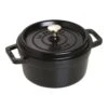 Staub Cocotte Rotonda - 20 Cm, Nera