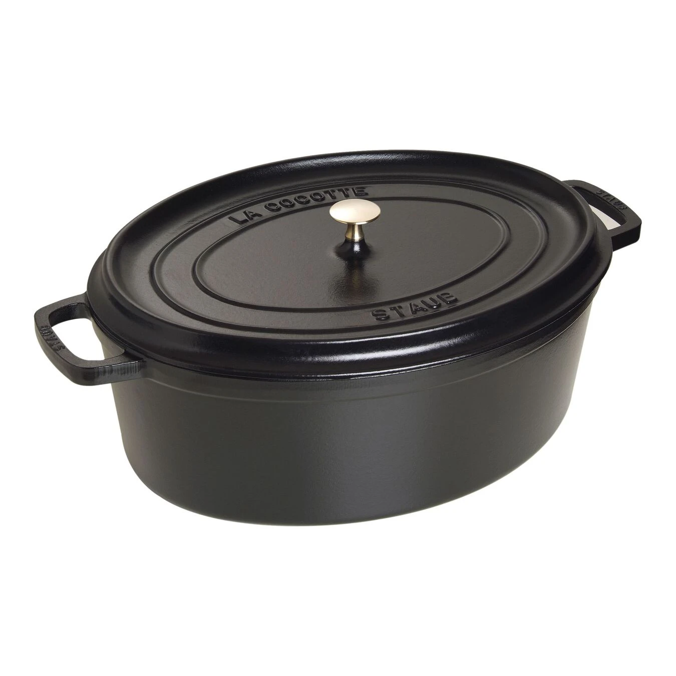 Staub Cocotte Ovale - 41 Cm, Nera 1 Staub Cocotte Ovale - 41 Cm, Nera