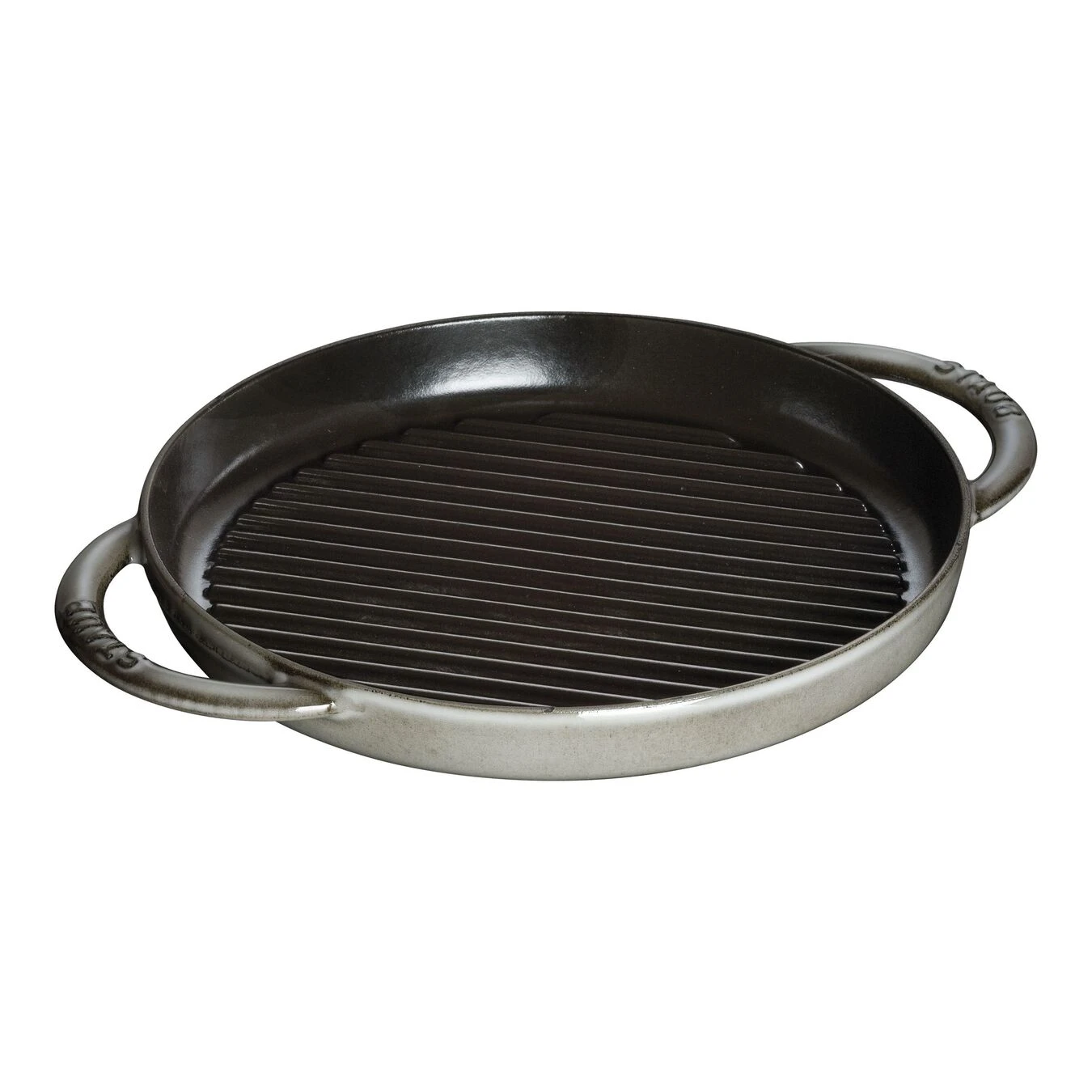 Staub Grill - 26 Cm, Grigio Grafite 1 Staub Grill - 26 Cm, Grigio Grafite