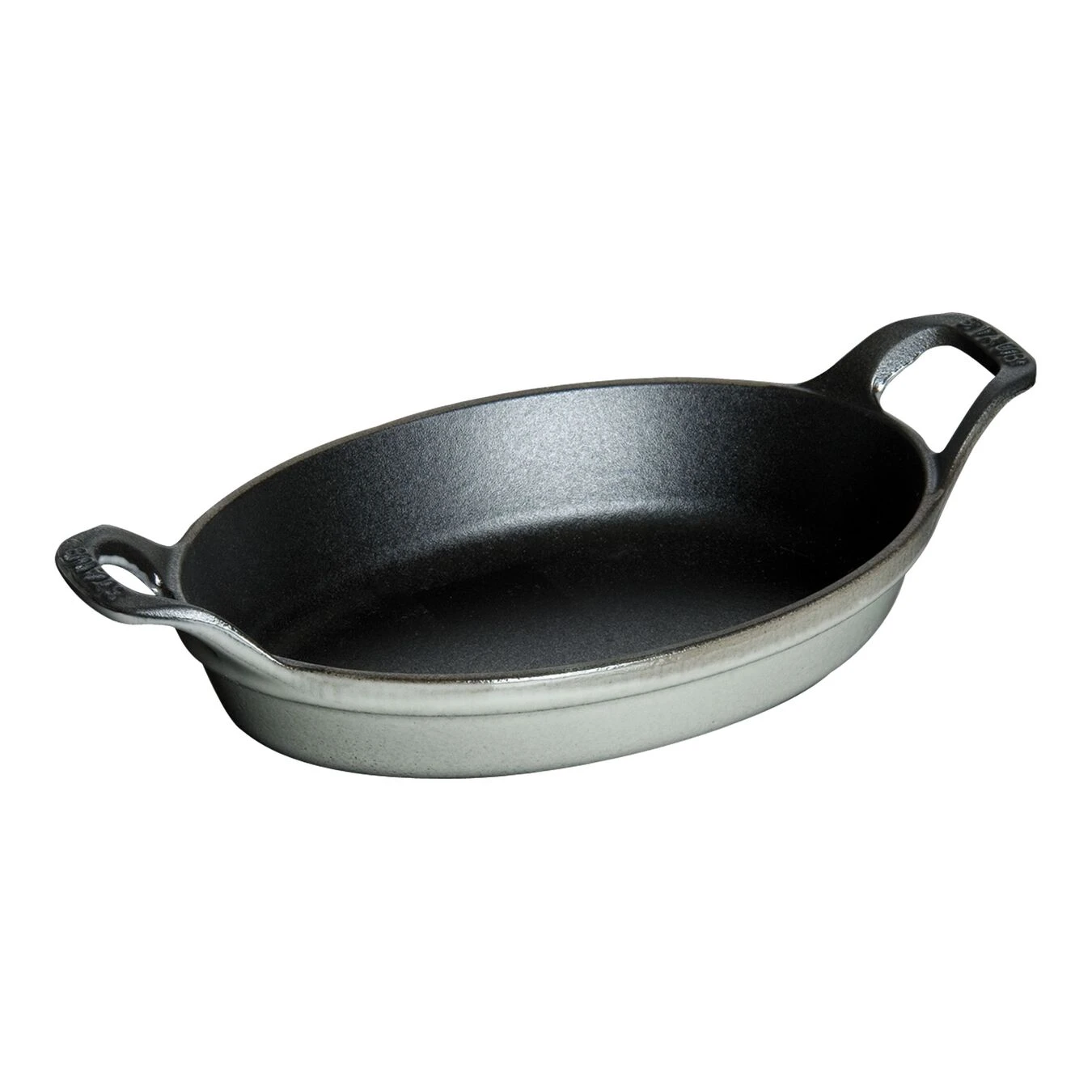 Staub Pirofila Ovale - 15 Cm, Colore Grigio Grafite 1 Staub Pirofila Ovale - 15 Cm, Colore Grigio Grafite
