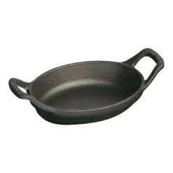 Staub Shop 25 Staub Pirofila Ovale - 15 Cm, Nera