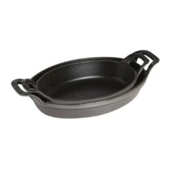 Staub Pirofila Ovale - 21 Cm, Colore Grigio Grafite 5 Staub Pirofila Ovale - 21 Cm, Colore Grigio Grafite -Staub Shop 40509 559 0 4