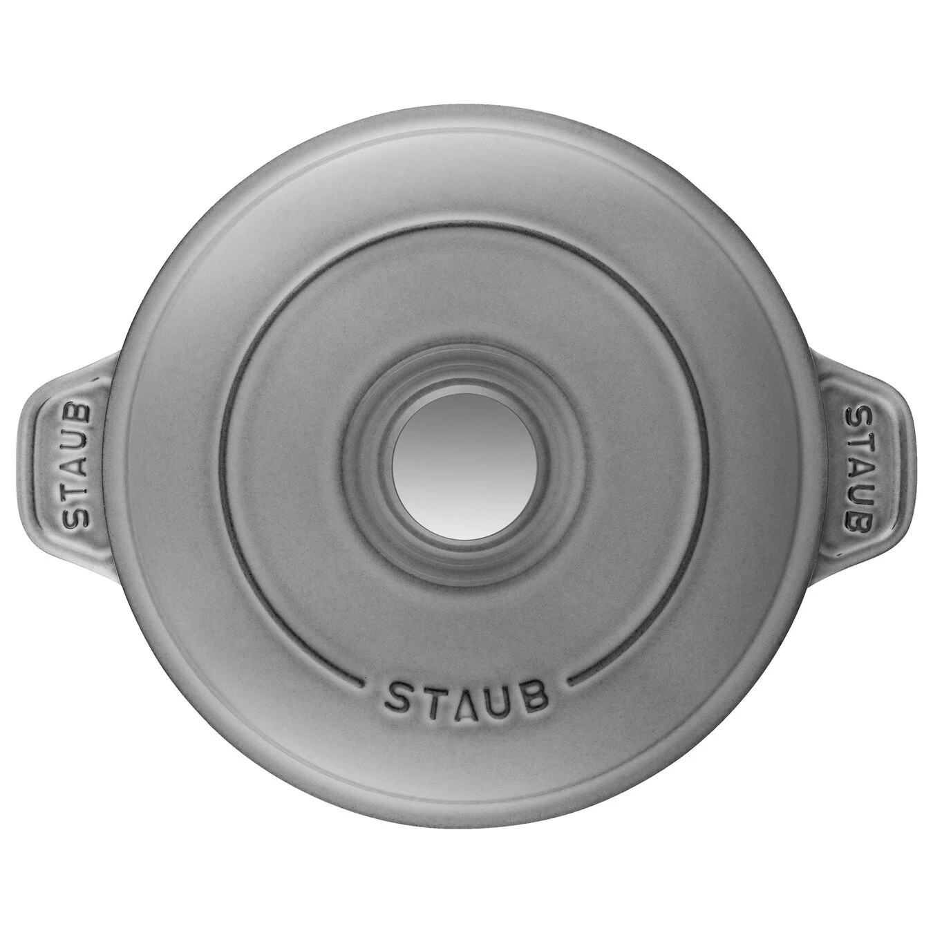 Staub Pirofila Con Coperchio Rotonda - 20 Cm, Grigio Grafite 2 Staub Pirofila Con Coperchio Rotonda - 20 Cm, Grigio Grafite - immagine 2