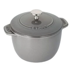 Staub Cocotte Per Riso 16 Cm, Rotondo, Grigio Grafite, Ghisa