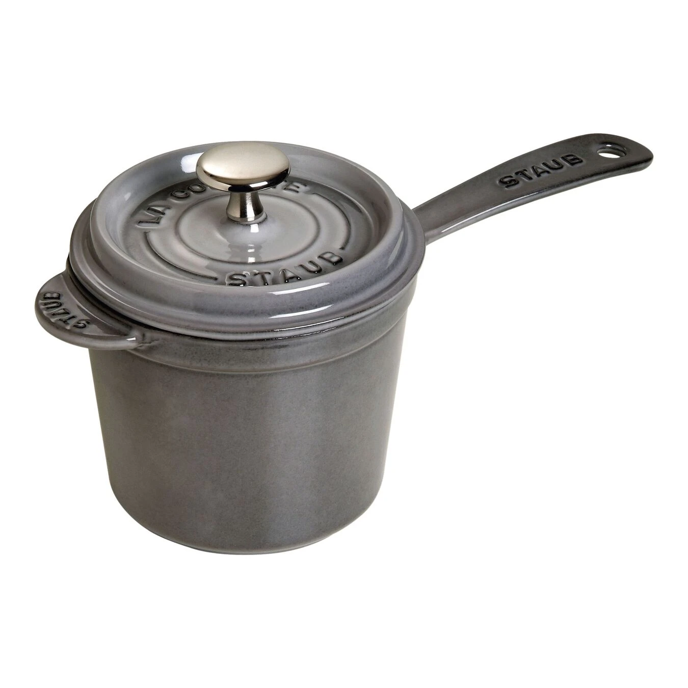 Staub Casseruola Con Manico - 14 Cm, Ghisa 1 Staub Casseruola Con Manico - 14 Cm, Ghisa