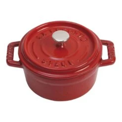 Staub Mini Cocotte Rotonda - 10 Cm, Ciliegia