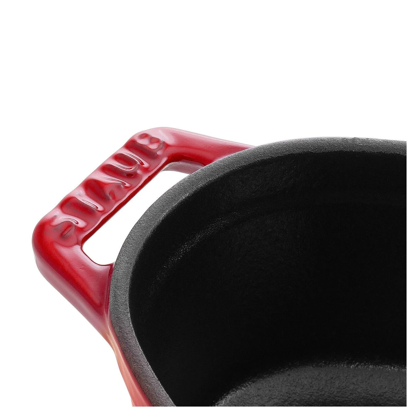 Staub Mini Cocotte Ovale - 11 Cm, Ciliegia 3 Staub Mini Cocotte Ovale - 11 Cm, Ciliegia - immagine 3