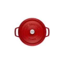 Staub Cocotte Rotonda - 26 Cm, Ciliegia 9 Staub Cocotte Rotonda - 26 Cm, Ciliegia -Staub Shop 40509 814 0 2 1