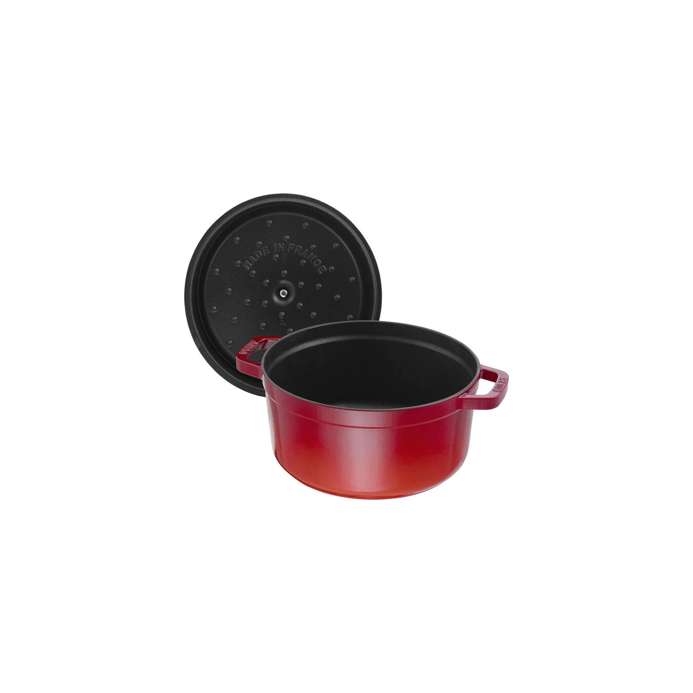 Staub Cocotte Rotonda - 18 Cm, Ciliegia 6 Staub Cocotte Rotonda - 18 Cm, Ciliegia - immagine 6