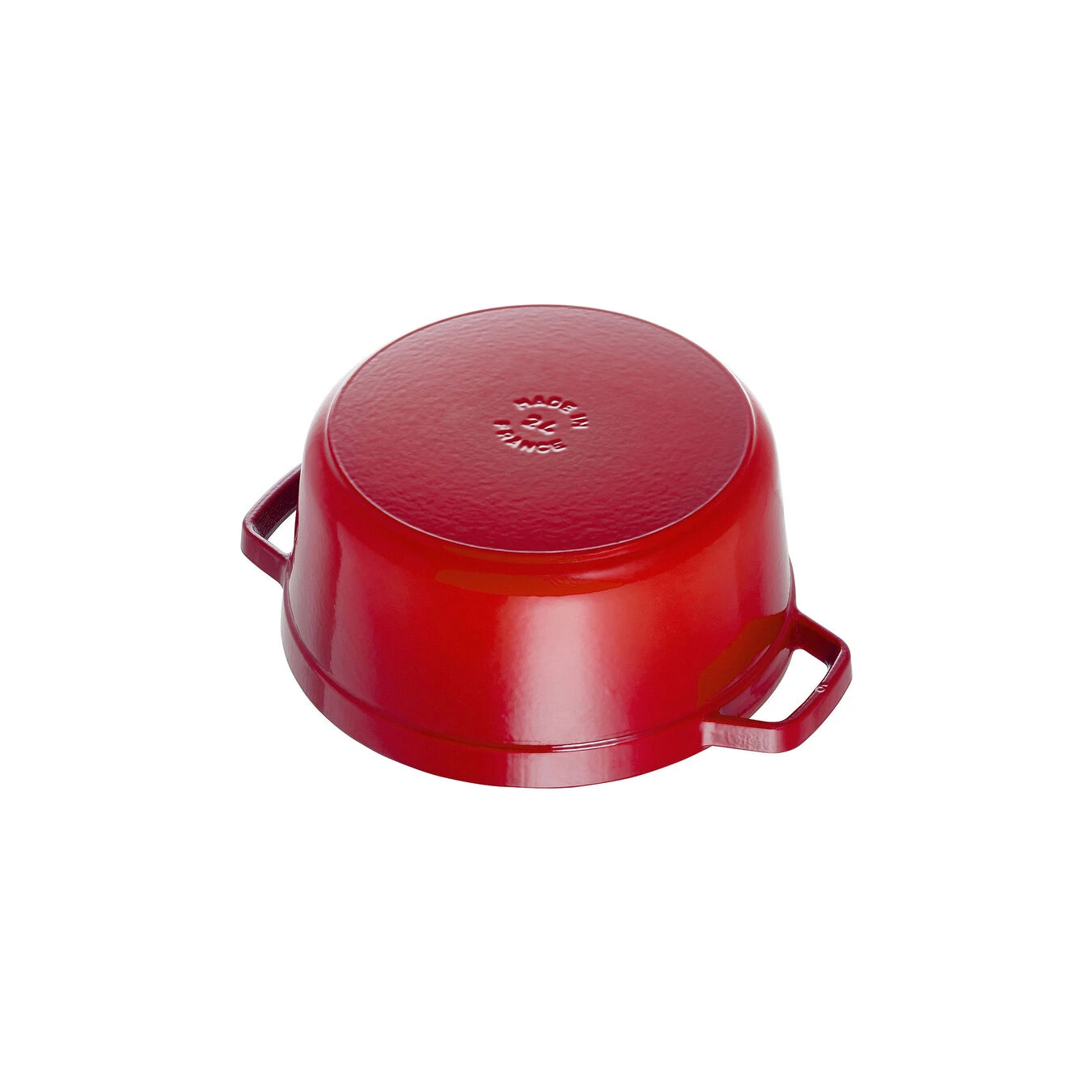 Staub Cocotte Rotonda - 26 Cm, Ciliegia 2 Staub Cocotte Rotonda - 26 Cm, Ciliegia - immagine 2