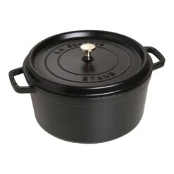 Staub Cocotte Rotonda - 30 Cm, Nera