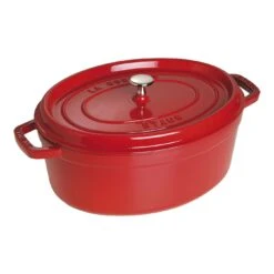 Staub Cocotte Ovale - 31 Cm, Ciliegia
