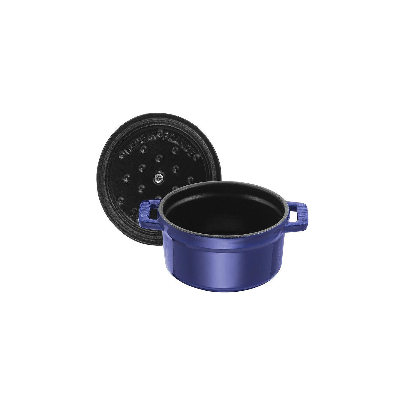 Staub Mini Cocotte Rotonda - 10 Cm, Blu Scuro 4 Staub Mini Cocotte Rotonda - 10 Cm, Blu Scuro - immagine 4