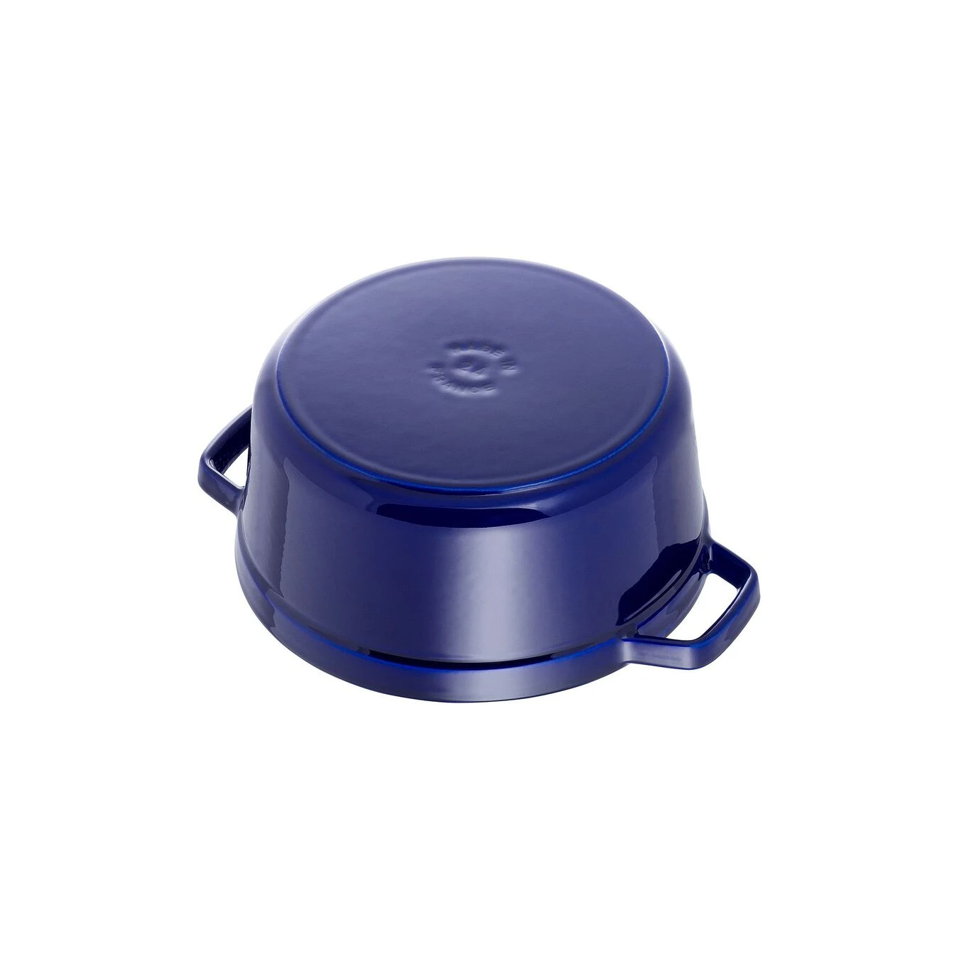 Staub Cocotte Rotonda - 28 Cm, Blu Scuro 4 Staub Cocotte Rotonda - 28 Cm, Blu Scuro - immagine 4