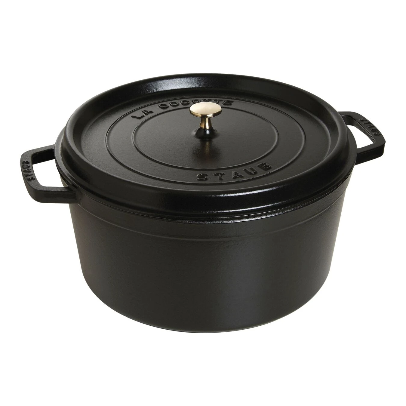 Staub Cocotte Rotonda - 34 Cm, Nera 1 Staub Cocotte Rotonda - 34 Cm, Nera