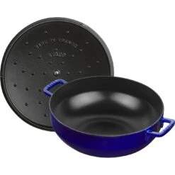 Staub Tegame Bouillabaisse Rotondo - 28 Cm, Blu Scuro -Staub Shop 40510 326 0 4