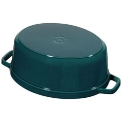 Staub Cocotte Ovale - 31 Cm, La-Mer 9 Staub Cocotte Ovale - 31 Cm, La-Mer -Staub Shop 40510 598 0 3