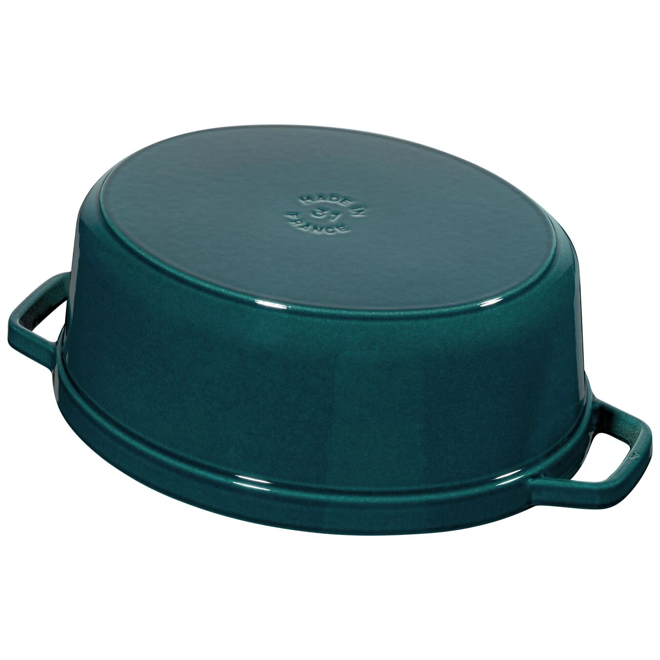 Staub Cocotte Ovale - 31 Cm, La-Mer 5 Staub Cocotte Ovale - 31 Cm, La-Mer - immagine 5
