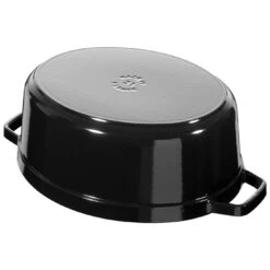 Staub Cocotte Ovale - 31 Cm, Nera Lucida 7 Staub Cocotte Ovale - 31 Cm, Nera Lucida -Staub Shop 40510 639 0 3