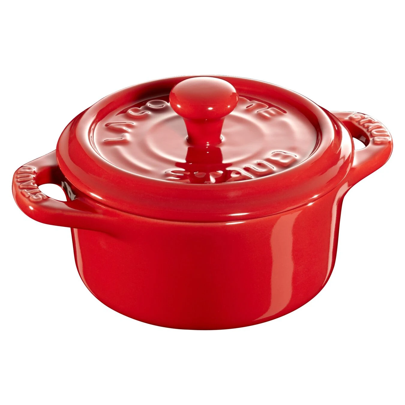 Staub Mini Cocotte Rotonda - 10 Cm, Ciliegia 1 Staub Mini Cocotte Rotonda - 10 Cm, Ciliegia