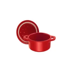 Staub Mini Cocotte Rotonda - 10 Cm, Ciliegia 11 Staub Mini Cocotte Rotonda - 10 Cm, Ciliegia -Staub Shop 40510 785 0 6