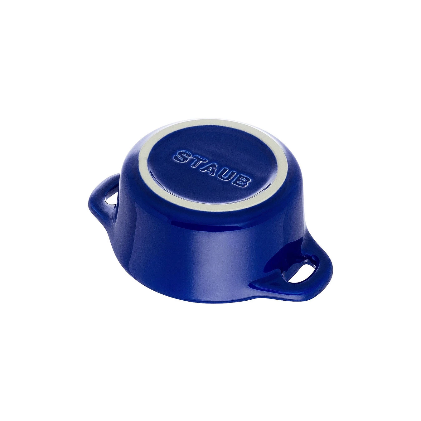 Staub Mini Cocotte Rotonda - 10 Cm, Blu Scuro 5 Staub Mini Cocotte Rotonda - 10 Cm, Blu Scuro - immagine 5