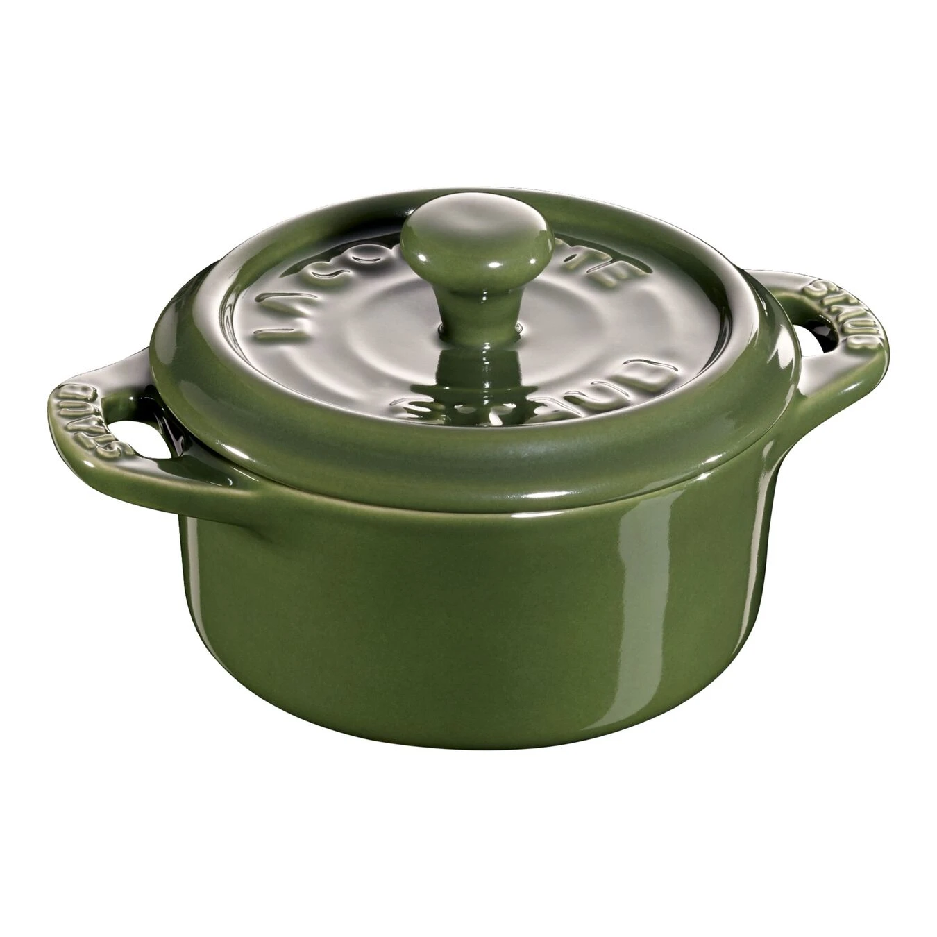 Staub Mini Cocotte Rotonda - 10 Cm, Basilico 1 Staub Mini Cocotte Rotonda - 10 Cm, Basilico