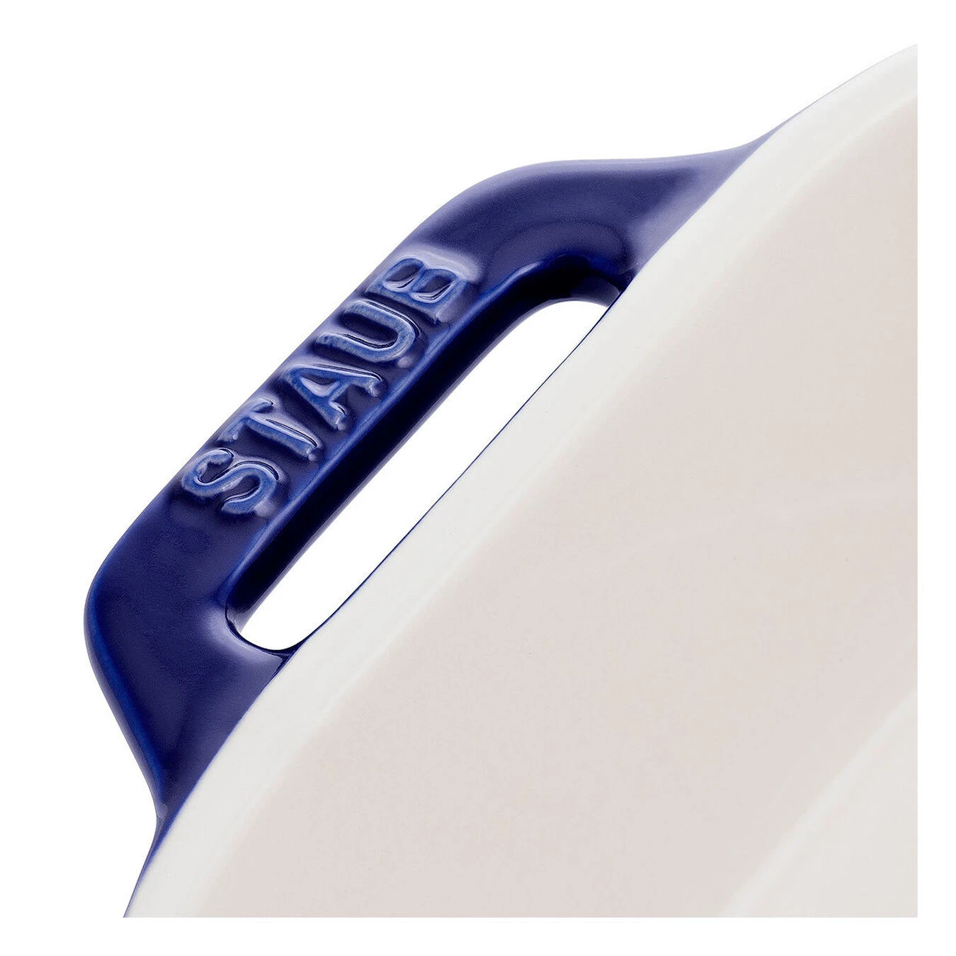 Staub Pirofila Rettangolare - 27 X 20 Cm, Blu Scuro 2 Staub Pirofila Rettangolare - 27 X 20 Cm, Blu Scuro - immagine 2