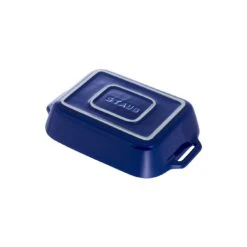 Staub Pirofila Rettangolare - 20 X 16 Cm, Blu Scuro -Staub Shop 40510 810 0 3 1