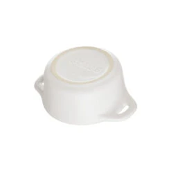 Staub Mini Cocotte Rotonda - 10 Cm, Bianco Puro 8 Staub Mini Cocotte Rotonda - 10 Cm, Bianco Puro -Staub Shop 40511 083 0 5