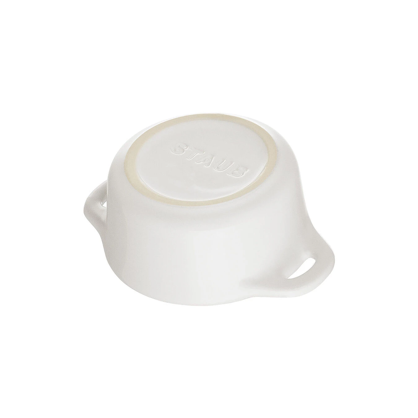 Staub Mini Cocotte Rotonda - 10 Cm, Bianco Puro 4 Staub Mini Cocotte Rotonda - 10 Cm, Bianco Puro - immagine 4