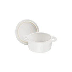 Staub Mini Cocotte Rotonda - 10 Cm, Bianco Puro 9 Staub Mini Cocotte Rotonda - 10 Cm, Bianco Puro -Staub Shop 40511 083 0 6