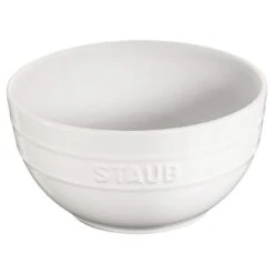 Staub Ciotola Rotonda - 17 Cm, Colore Bianco Puro