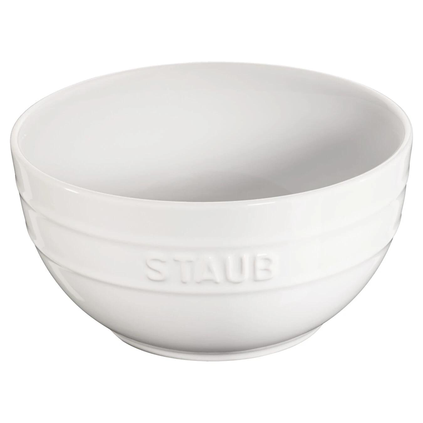 Staub Ciotola Rotonda - 17 Cm, Colore Bianco Puro 1 Staub Ciotola Rotonda - 17 Cm, Colore Bianco Puro