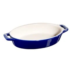 Staub Pirofila Ovale - 17 Cm, Blu Scuro