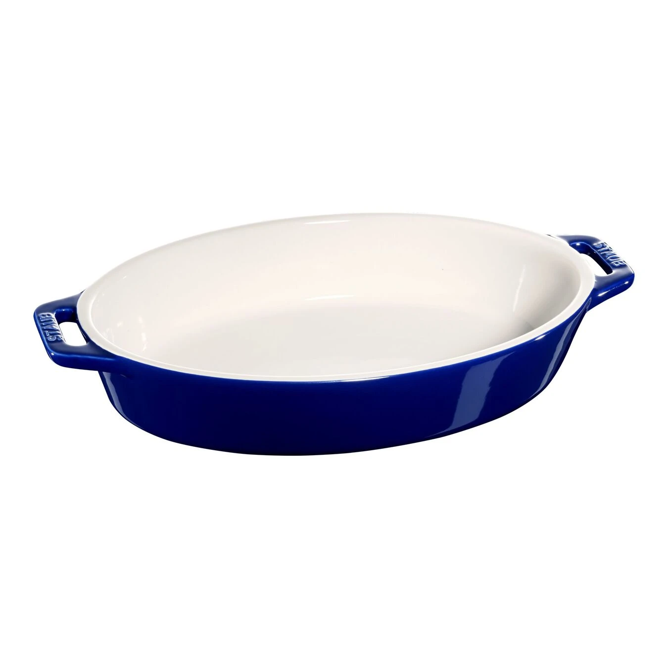 Staub Pirofila Ovale - 23 Cm, Blu Scuro 1 Staub Pirofila Ovale - 23 Cm, Blu Scuro