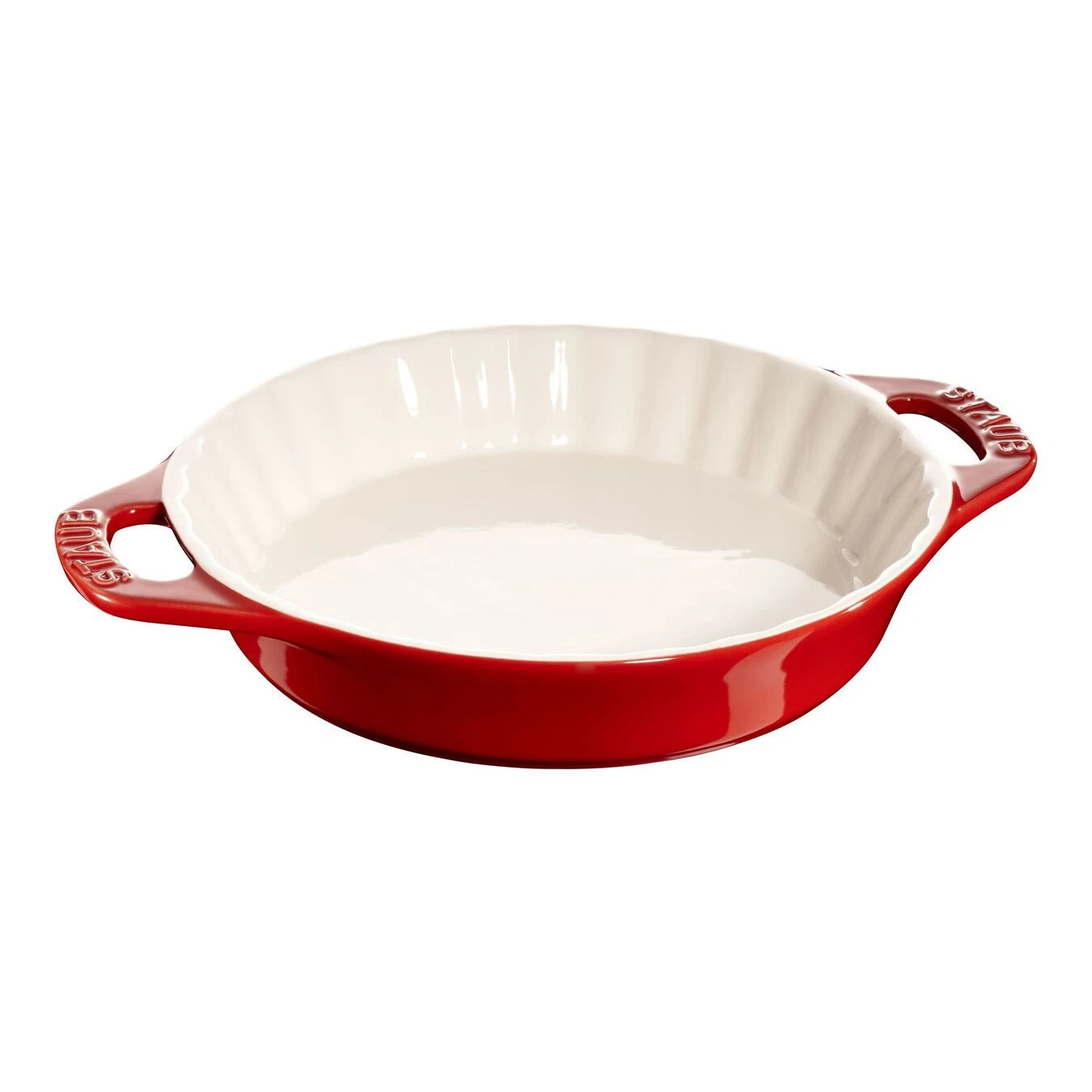 Staub Tortiera Rotonda - 24 Cm, Ciliegia 1 Staub Tortiera Rotonda - 24 Cm, Ciliegia