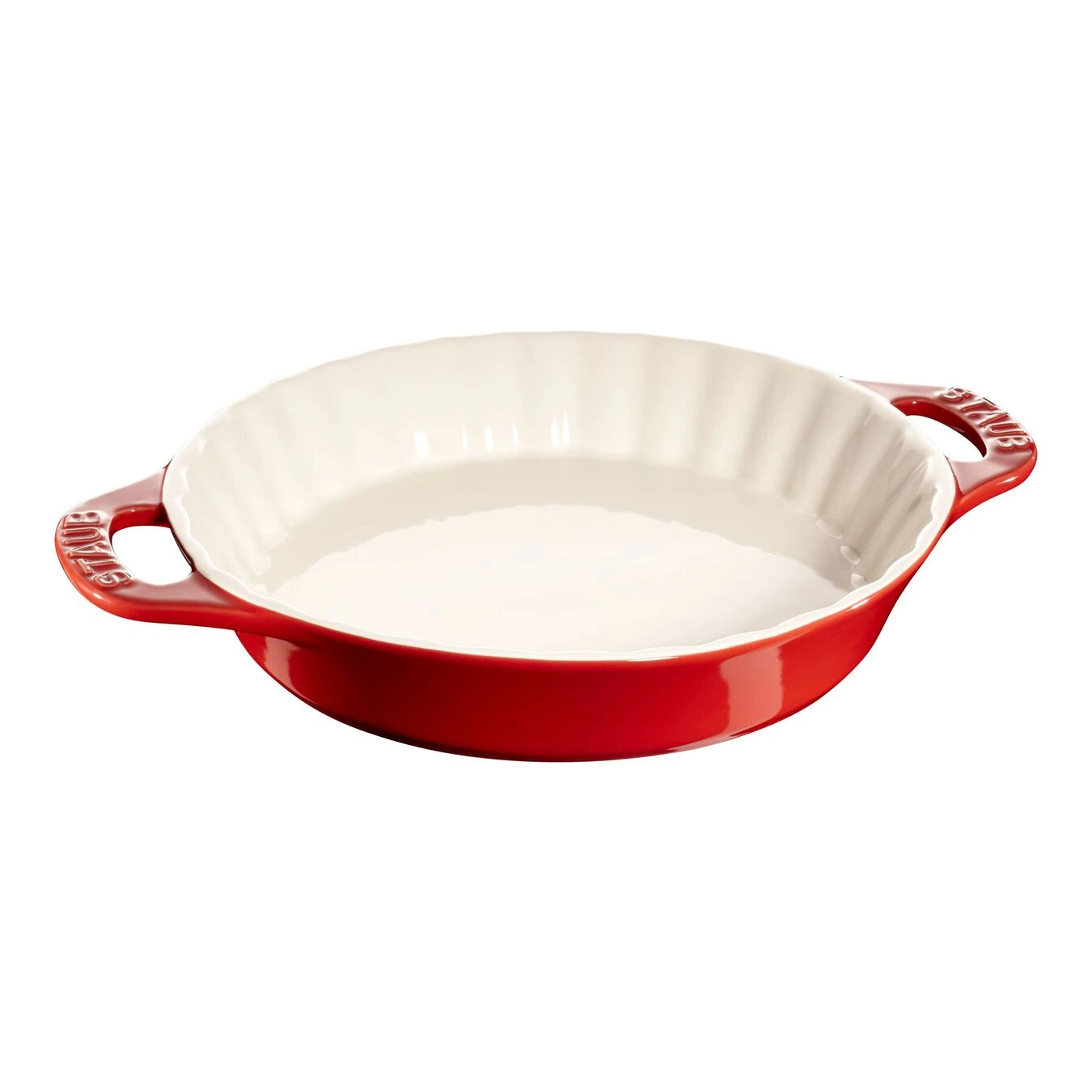 Staub Tortiera Rotonda - 28 Cm, Ciliegia 1 Staub Tortiera Rotonda - 28 Cm, Ciliegia