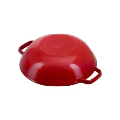 Staub Wok Con Coperchio In Vetro Rotondo - 30 Cm, Ciliegia 5 Staub Wok Con Coperchio In Vetro Rotondo - 30 Cm, Ciliegia -Staub Shop 40511 345 0 4