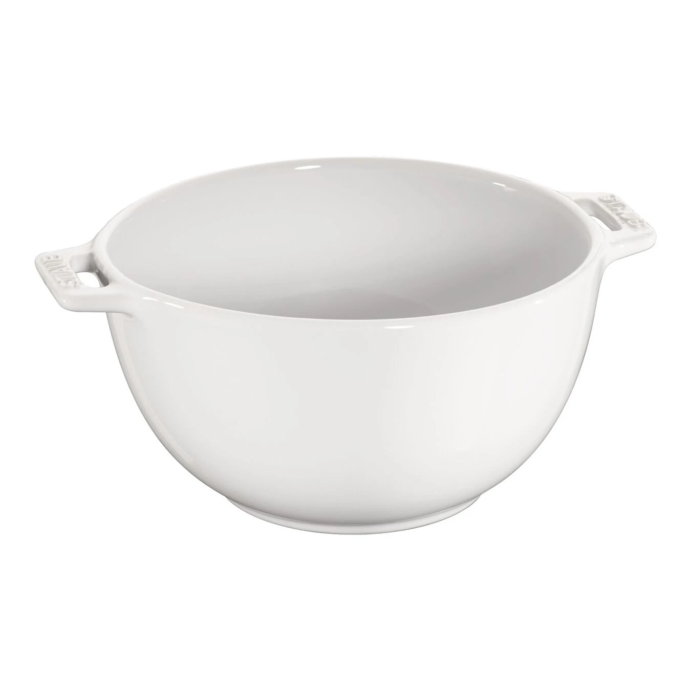 Staub Ciotola Rotonda - 18 Cm, Colore Bianco Puro 1 Staub Ciotola Rotonda - 18 Cm, Colore Bianco Puro